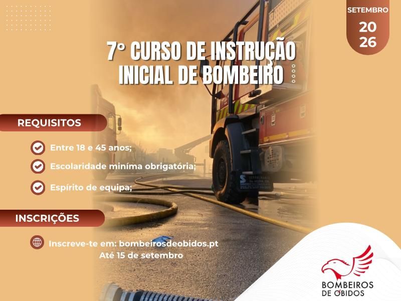 7.º Curso de Instrução Inicial de Bombeiro